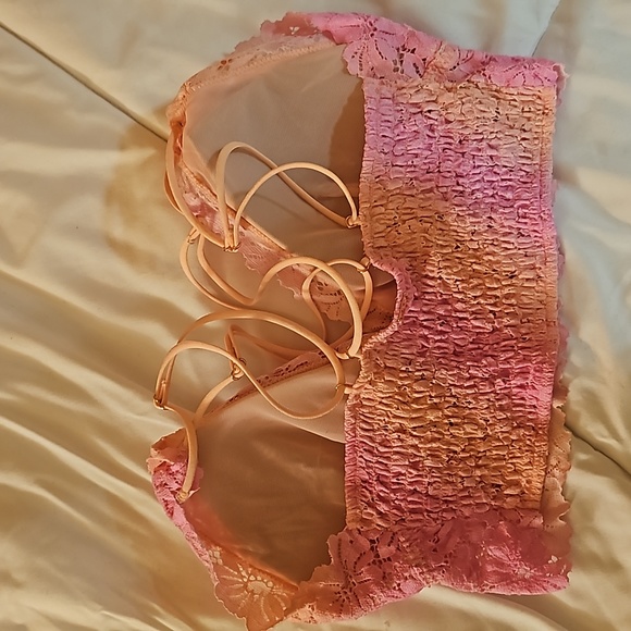 Set of 2 PINK bralettes - Picture 7 of 9